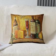 Vintage Wine Pillow