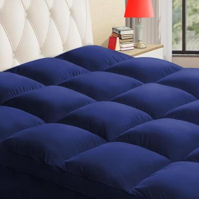 Snow velvet deep blue mattress