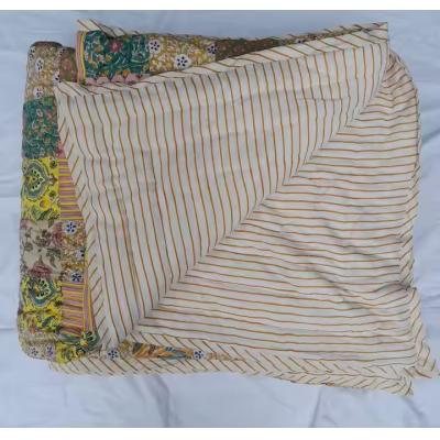 Luxurious Hand Block Printed Cotton Quilted Blankets